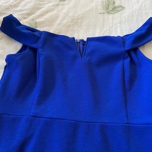 Bodycon midi cocktail/formal dress off the shoulder